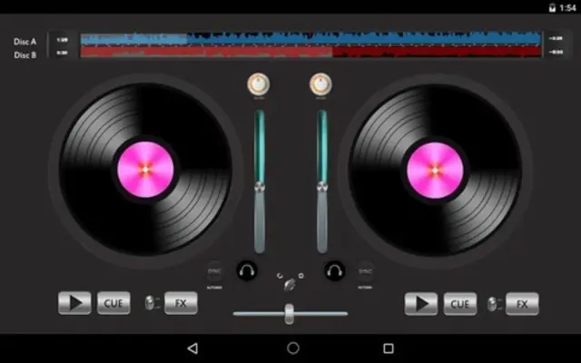 DJ Mixer Mobile android App screenshot 1